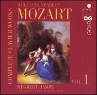 Mozart: Complete Clavier Works, Vol. 1 - Siegbert Rampe (fortepiano); Siegbert Rampe (clavichord); Siegbert Rampe (harpsichord)