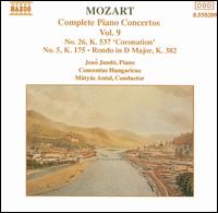 Mozart: Complete Piano Concertos, Vol. 9 - Jen Jand (piano); Concentus Hungaricus; Matyas Antal (conductor)