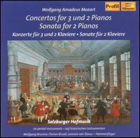 Mozart: Concertos for 3 and 2 Pianos; Sonata for 2 Pianos - Florian Birsak (piano); Leonore von Stauss (piano); Salzburger Hofmusik; Wolfgang Brunner (piano)