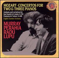 Mozart: Concertos for Two & Three Pianos [Expanded Edition] - Georg Solti (piano); Murray Perahia (piano); Radu Lupu (piano); English Chamber Orchestra