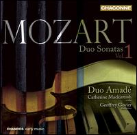 Mozart: Duo Sonatas, Vol. 1 - Catherine Mackintosh (violin); Duo Amad; Geoffrey Govier (fortepiano)