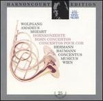Mozart: Horn Concertos - Hermann Baumann (natural horn); Hermann Baumann (candenza); Concentus Musicus Wien; Nikolaus Harnoncourt (conductor)