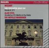 Mozart: Les Concertos pour cor; Rondo K. 371 - Alan Civil (horn); Academy of St. Martin in the Fields; Neville Marriner (conductor)