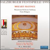 Mozart-Matinee - Jean Blli (gamba); Katharina Lugmayr (block flute); Pierre Pitzl (gamba); Raphaela Danksagmller (block flute);...