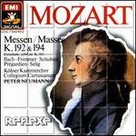 Mozart: Messen K. 192 & 194