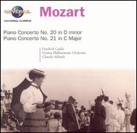 Mozart: Piano Concerto No. 20 in D major; Piano Concerto No. 21 in C major - Friedrich Gulda (piano); Wiener Philharmoniker; Claudio Abbado (conductor)