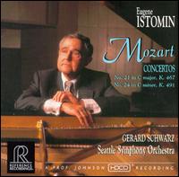Mozart: Piano Concertos Nos. 21 and 24 - Eugene Istomin/Gerard Schwarz/Seattle Symphony Orchestra