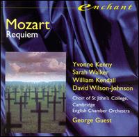 Mozart: Requiem - David Wilson-Johnson (bass); Philip Kenyon (organ); Sarah Walker (alto); William Kendall (tenor); Yvonne Kenny (soprano);...