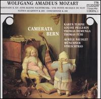 Mozart: Serenade K.525; Floten Quartett K.285; Concertone K.190 - Camerata Bern; Mnchner Streichtrio