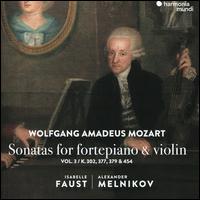 Mozart: Sonatas for Fortepiano & Violin, Vol. 3 - Alexander Melnikov (fortepiano); Isabelle Faust (violin)
