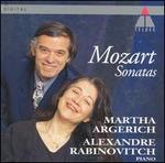 Mozart: Sonatas for Piano Duet, K 381 & 521; Sonata for 2 Pianos, K 448; Andante and Variations, K 501 - Alexandre Rabinovitch (piano); Martha Argerich (piano)