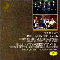 Mozart: Streichquintett; Klarinettenquintett - Eduard Brunner (clarinet); Franz Beyer (viola); Hagen Quartett; Melos Quartett Stuttgart