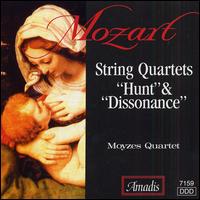 Mozart: String Quartets "Hunt" & "Dissonance" - Moyzes Quartet