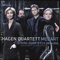 Mozart: String Quartets K.387 & 458 dedicated to Joseph Haydn - Hagen Quartett