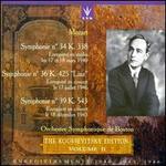 Mozart: Symphonies Nos. 34, 36 & 39 - Boston Symphony Orchestra; Sergey Koussevitzky (conductor)