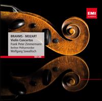 Mozart: Violin Concerto No. 3; Brahms: Violin Concerto - Frank Peter Zimmermann (violin); Franz Beyer (candenza); HansJrg Schellenberger (oboe); Joseph Joachim (candenza);...