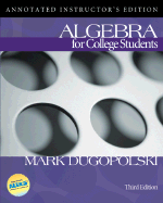 MP: Algebra for College Students W/ Olc Bind-In Card - Dugopolski, Mark