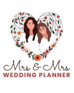 Mrs & Mrs Wedding Planner: Same-Sex Wedding Planning Book for Lesbian Brides