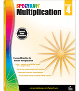 Multiplication Workbook, Grade 4: Volume 113
