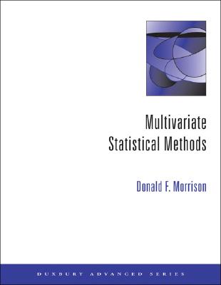 Multivariate Statistical Methods - Morrison, Donald F