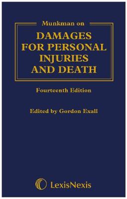 Munkman Damages For Personal Injuries and Death - Exall, Gordon