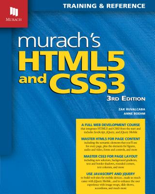 Murachs HTML5 & CSS3 - Ruvalcaba, Zak