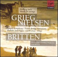 Music by Grieg, Nielsen, Britten - Lars Anders Tomter (viola); Norwegian Chamber Orchestra; Iona Brown (conductor)