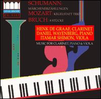 Music For Clarinet, Piano & Viola - Daniel Wayenberg (piano); Henk de Graaf (clarinet); Itamar Shimon (viola)