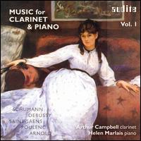 Music for Clarinet & Piano, Vol. 1 - Arthur Campbell (clarinet); Helen Marlais (piano)