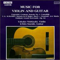 Music For Violin And Guitar - Ichiro Suzuki (guitar); Takako Nishizaki (violin)