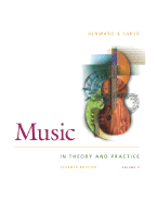 Music in Theory and Practice, Volume Two, with Audio CD