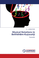 Musical Notations in Bethleh m-Ku avaji