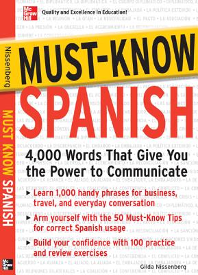 Must-Know Spanish: Essential Words for a Successful Vocabulary - Nissenberg, Gilda