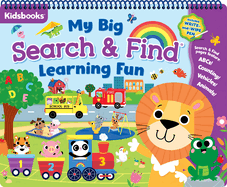 My Big Search & Find Learning Fun Spiral Pad