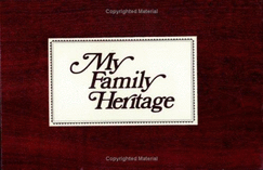 My Family Heritage: Adult Personal History Starter Kit