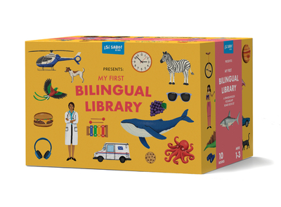 My First Bilingual Library: A Spanish-English Vocabulary Board Book Set of Colors, Numbers, Animals, Abcs, and More - Alfaro, Mike, and Guilln, Gerardo, and Blue Star Press (Producer)