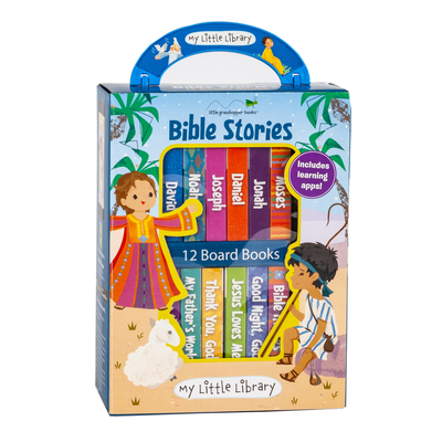 My Little Library: Bible Stories (12 Board Books) - Little Grasshopper Books, and Publications International Ltd