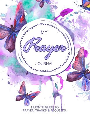 My Prayer Journal: Journal Bible Large Print with Bible Verse Coloring Pages - V Art