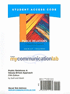 Mycommunicationlab Student Access Code Card for Public Relations (Standalone)