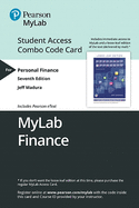 Mylab Finance with Pearson Etext -- Combo Access Card -- For Personal Finance