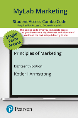 Mylab Marketing with Pearson Etext -- Combo Access Card -- For Principles of Marketing - Kotler, Philip, and Armstrong, Gary