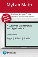 Mylab Math with Pearson Etext -- 24 Month Standalone Access Card -- For a Survey of Mathematics with Applications with Integrated Review