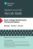 Mylab Math with Pearson Etext -- 24 Month Standalone Access Card -- For Basic College Mathematics