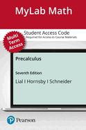 Mylab Math with Pearson Etext -- Standalone Access Card -- For Precalculus -- 24 Months