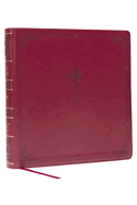 Nabre XL, Catholic Edition, Leathersoft, Burgundy, Comfort Print: Holy Bible