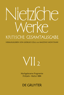 Nachgelassene Fragmente Frhjahr - Herbst 1884