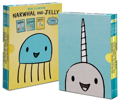 Narwhal and Jelly Box Set (Paperback Books 1, 2, 3, and Poster) - Clanton, Ben