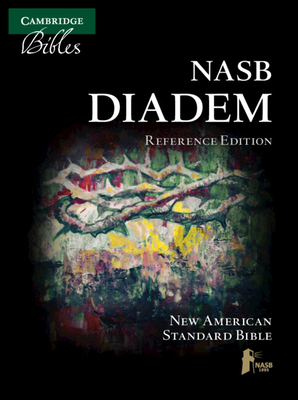 NASB Diadem Reference Edition, Forest Green Edge-Lined Calfskin Leather, Red-letter Text, NS545:XRE - 