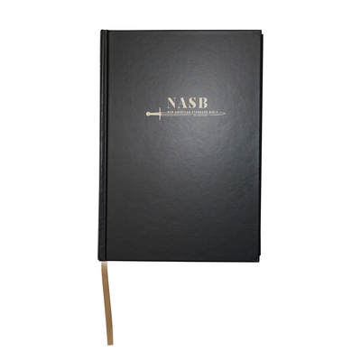NASB Large Print Wide Margin - Black Hardcover - Steadfast Bibles