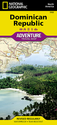 National Geographic Dominican Republic Adventure Map - National Geographic